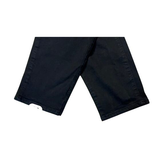 Talbots Slim Ankle Jean‎ 14 Stretch Black Goth Tailored Soft Casual - Picture 8 of 11